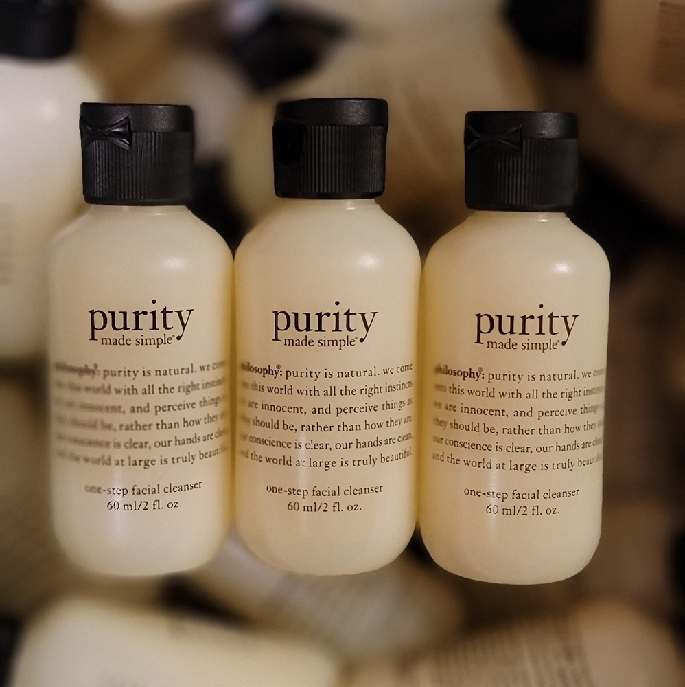 Philosophy Purity Face Wash - Three 2oz Bottles